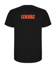 Koszulka bawełniana MĘSKA czarna - LEKARZ (2)
